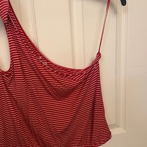 American eagle one shoulder blouse